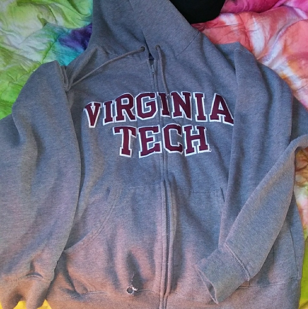 Virginia Tech zip up